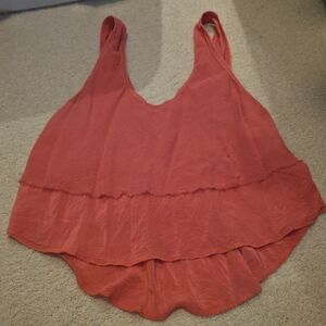 Wilfred Pink Silk Sleeveless Top